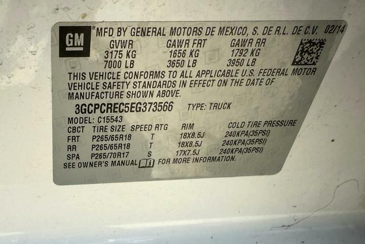 2014 Chevrolet Silverado 1500 Image 11