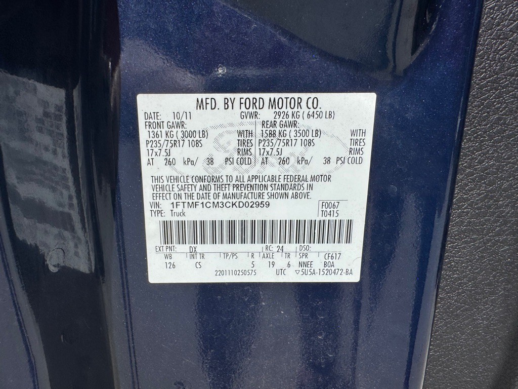 2012 Ford F-150 Image 8