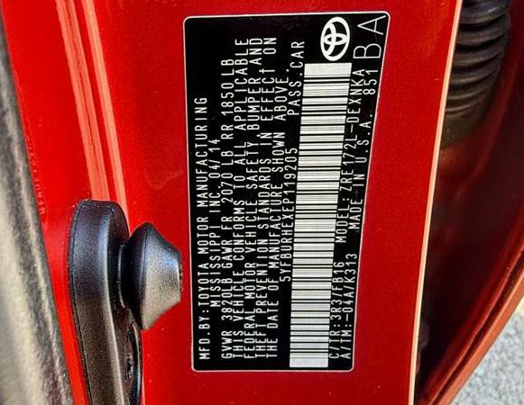 2014 Toyota Corolla Image 16