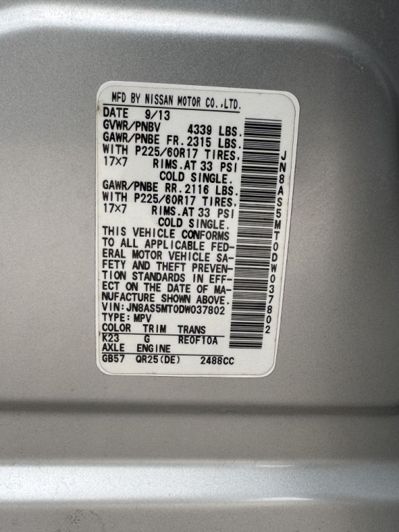 2013 Nissan Rogue Image 20