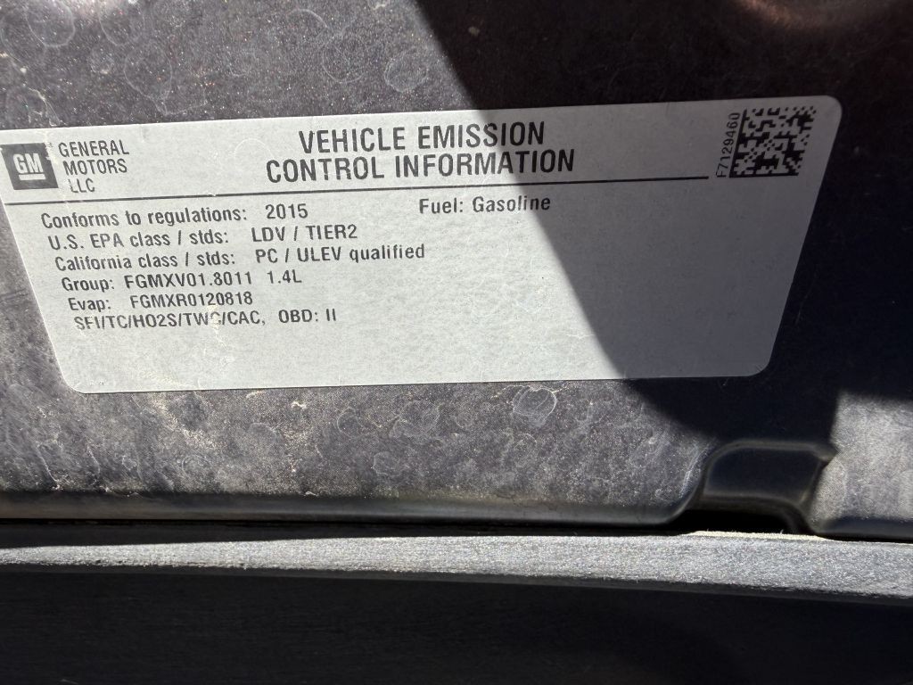 2015 Chevrolet Cruze Image 21