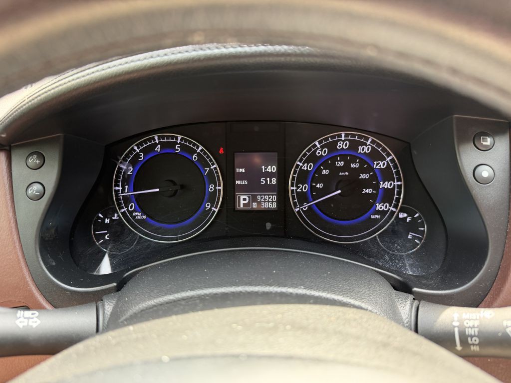 2012 INFINITI EX35 Image 12