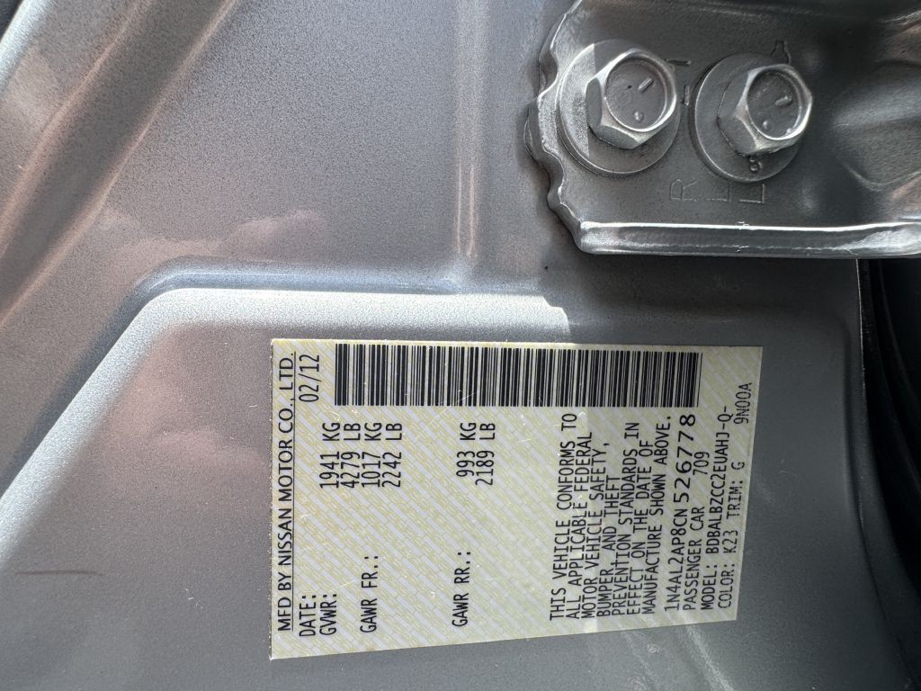 2012 Nissan Altima Image 20