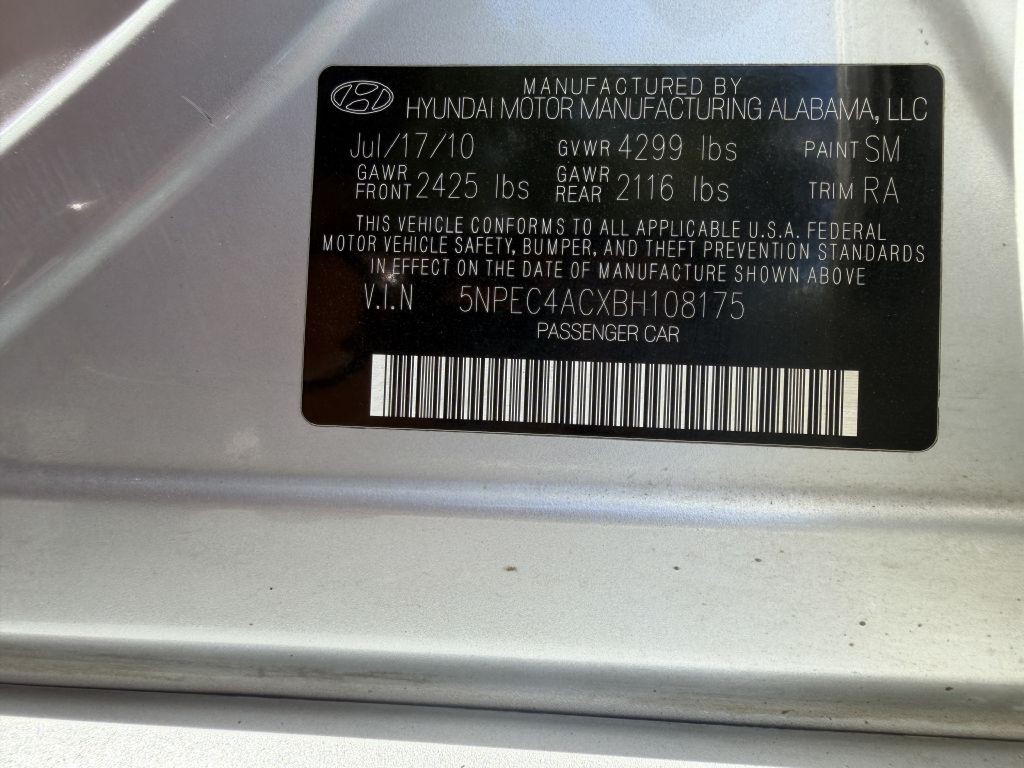 2011 Hyundai Sonata Image 24