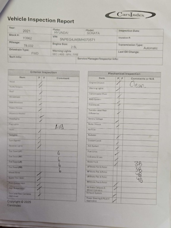 2021 Hyundai Sonata Image 1