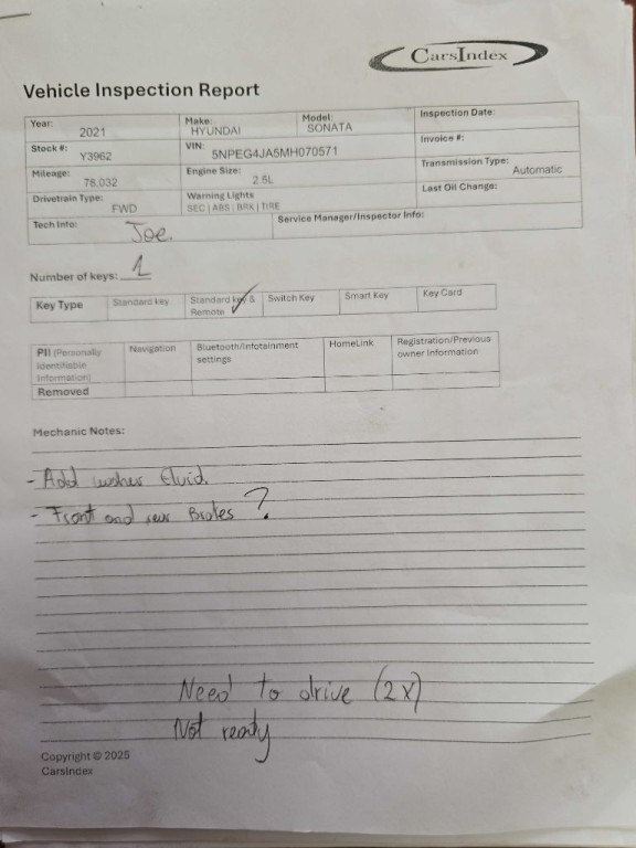 2021 Hyundai Sonata Image 2