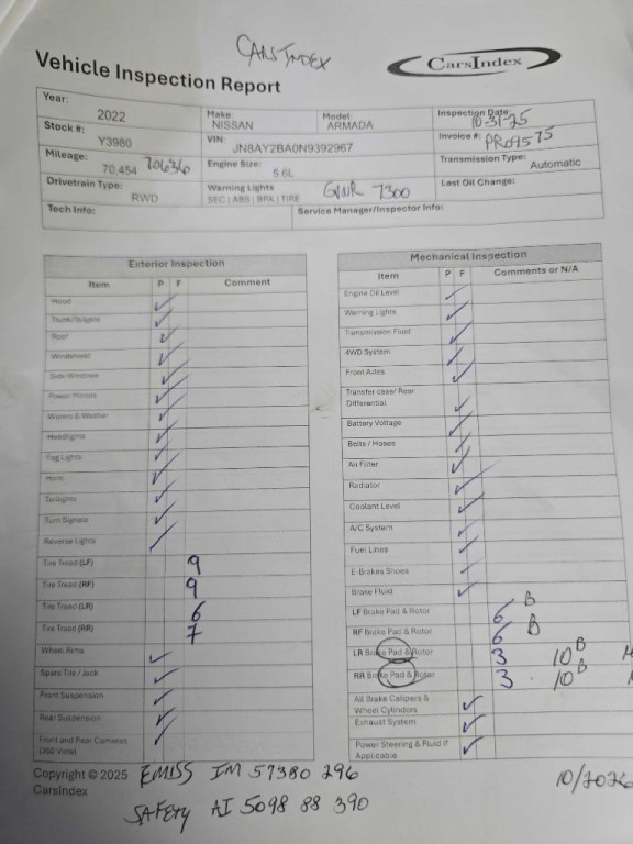 2022 Nissan Armada Image 1