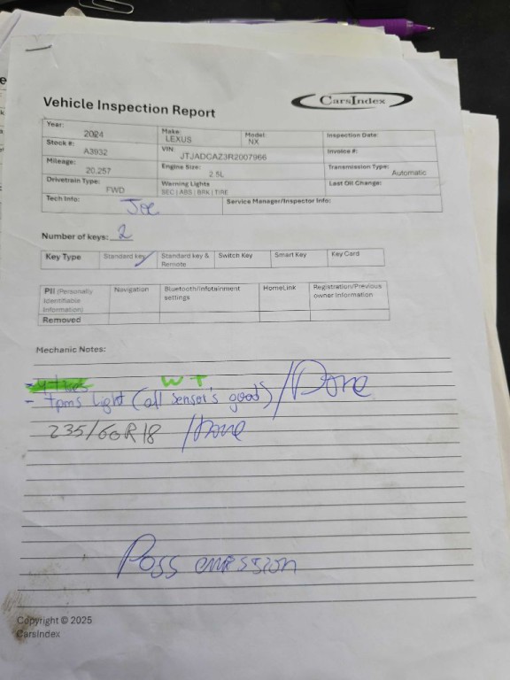 2024 Lexus NX Image 1