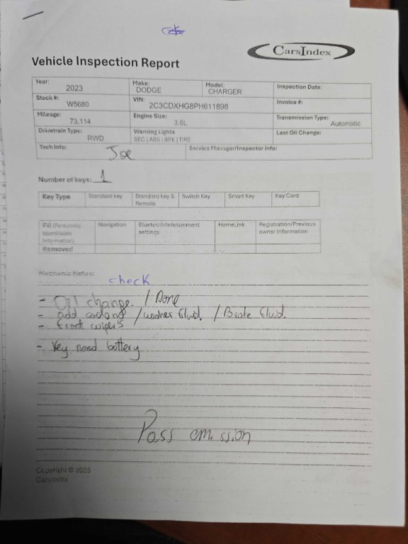 2023 Dodge Charger Image 1