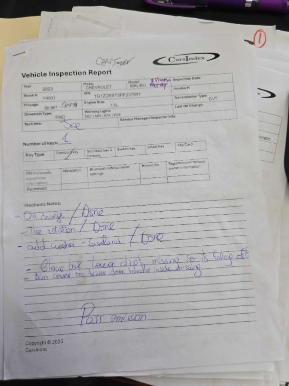 2023 Chevrolet Malibu Image 1