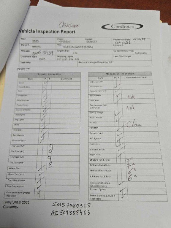 2023 Hyundai Sonata Image 1