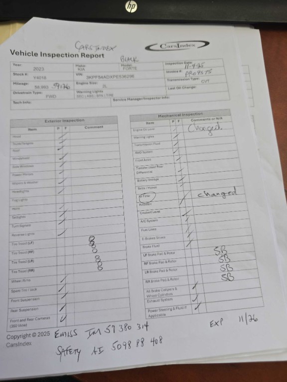 2023 Kia Forte Gt Line