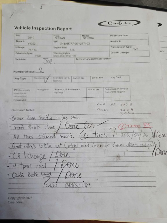 2019 Nissan Sentra Image 2