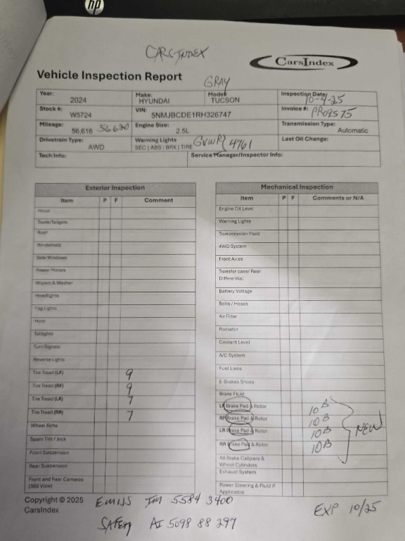 2024 Hyundai Tucson Image 2