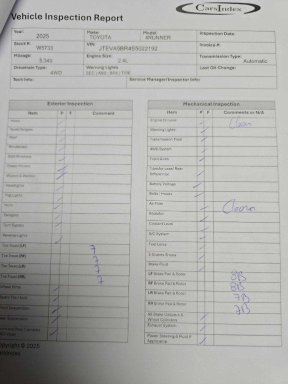 2025 Toyota 4Runner Image 1