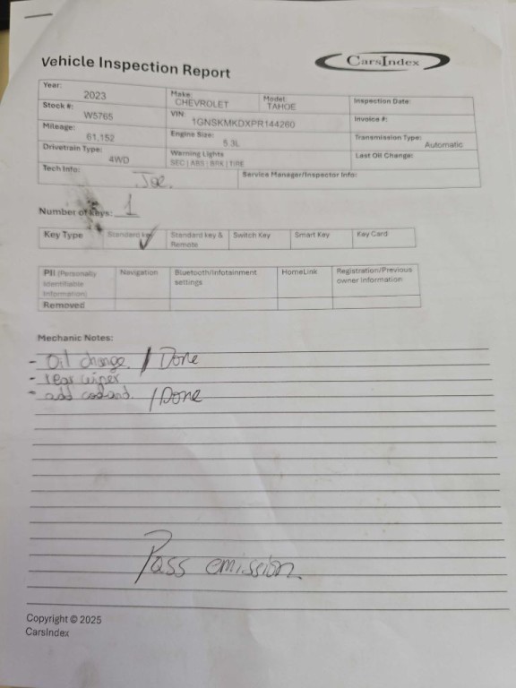 2023 Chevrolet Tahoe Image 1