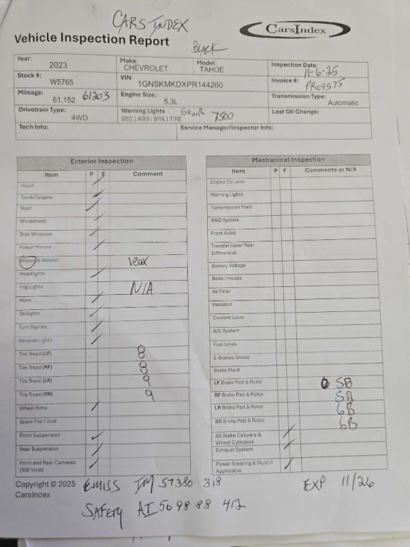 2023 Chevrolet Tahoe Image 2