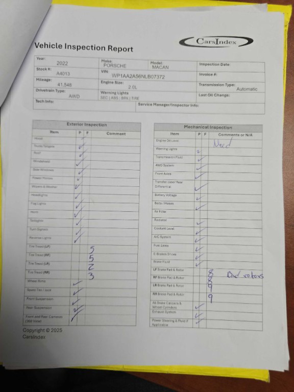 2022 Porsche Macan Image 1