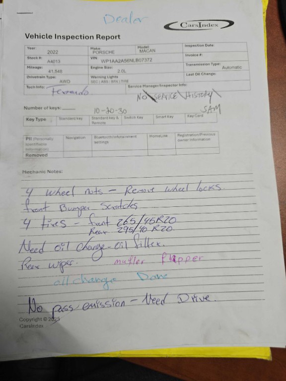 2022 Porsche Macan Image 2