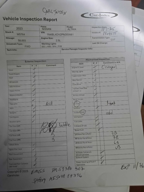 2023 Nissan Altima Image 2