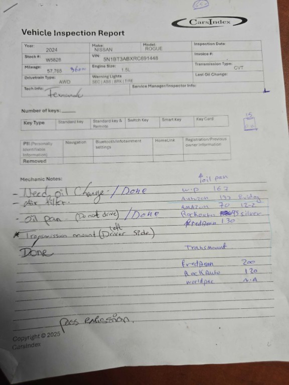 2024 Nissan Rogue Image 1