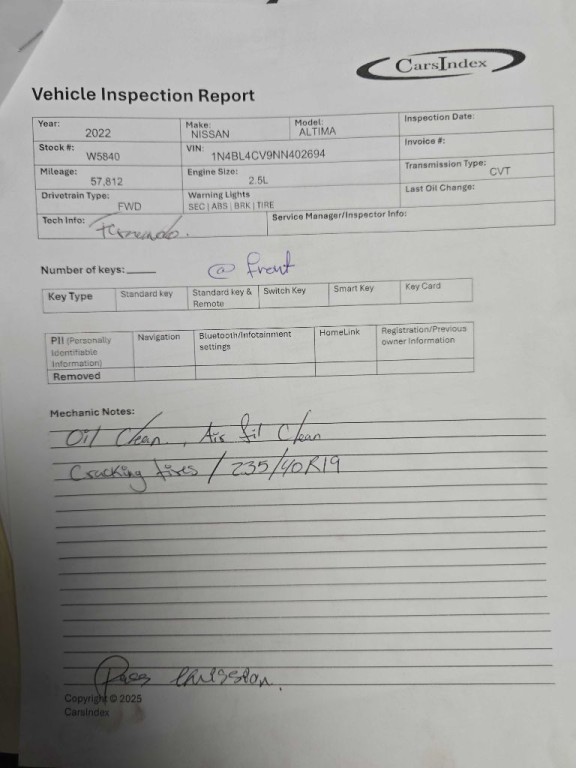 2022 Nissan Altima Image 1