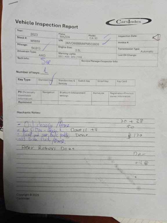 2023 Mazda CX-3 Image 1