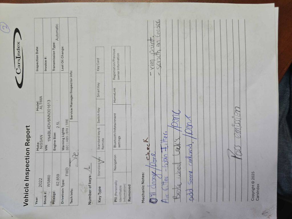 2022 Nissan Altima Image 1