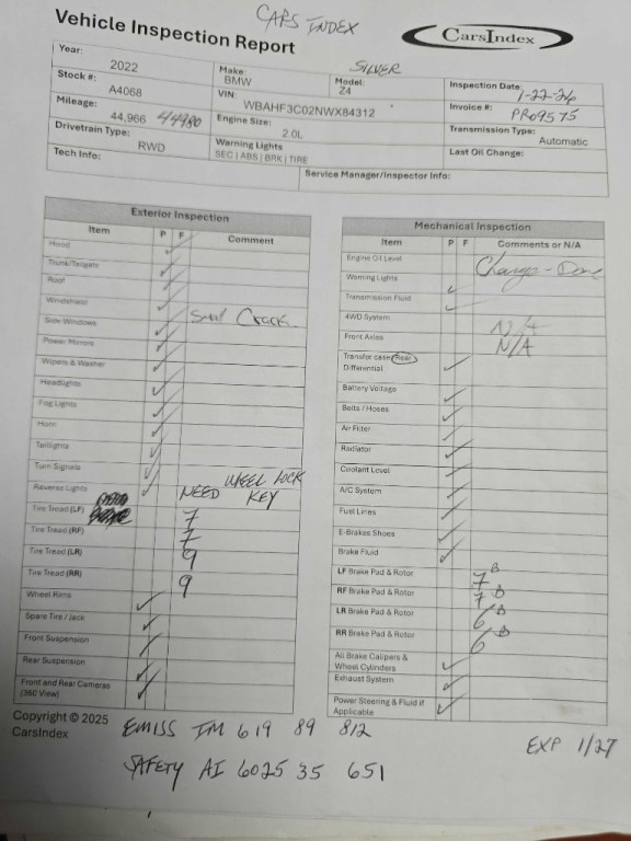 2022 BMW Z4 SDRIVE30I