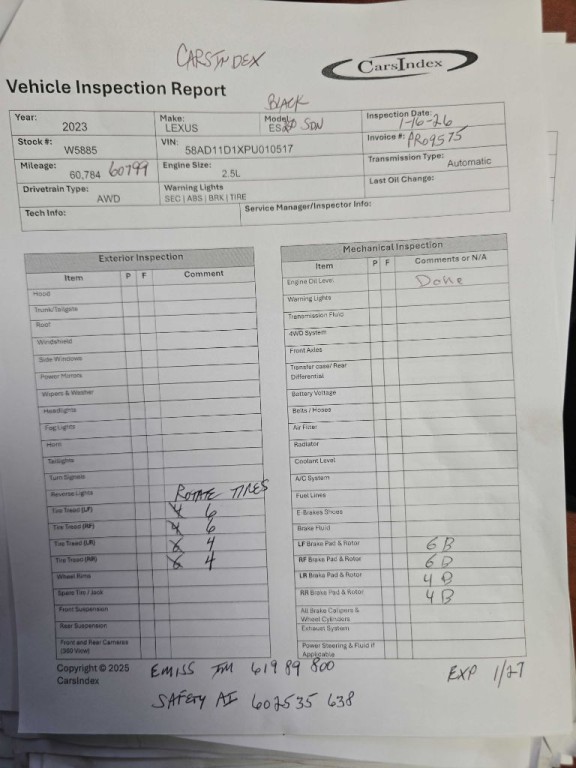 2023 Lexus ES Image 2