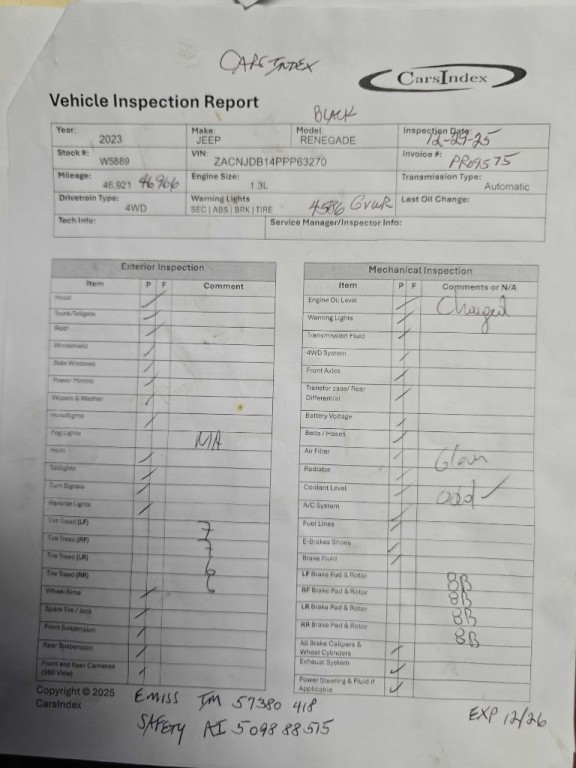 2023 Jeep Renegade Image 1