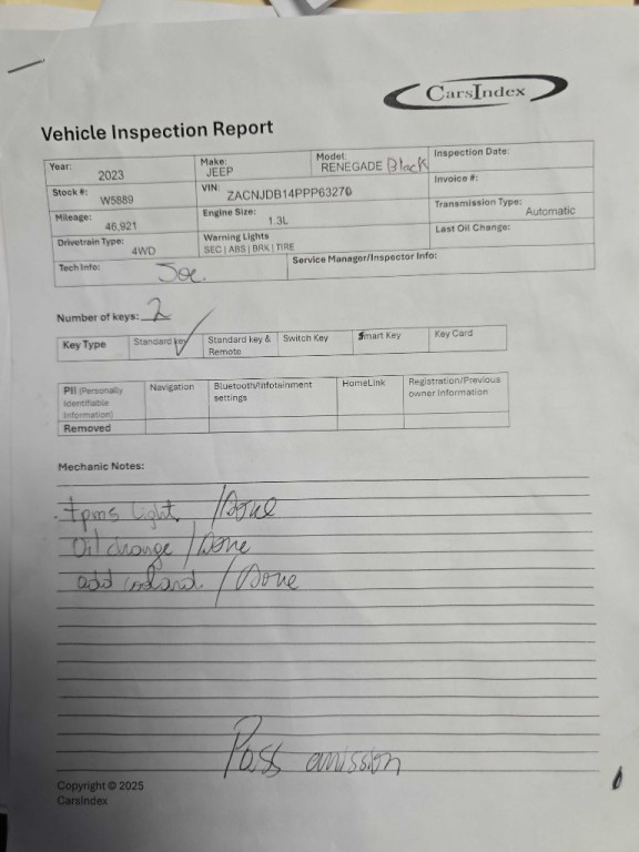 2023 Jeep Renegade Image 2