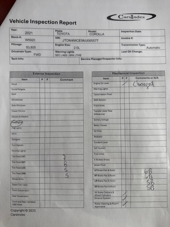 2021 Toyota Corolla Image 2