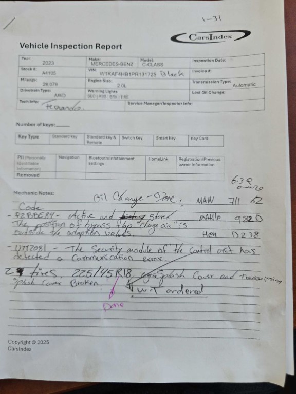 2023 Mercedes-Benz C-Class Image 1