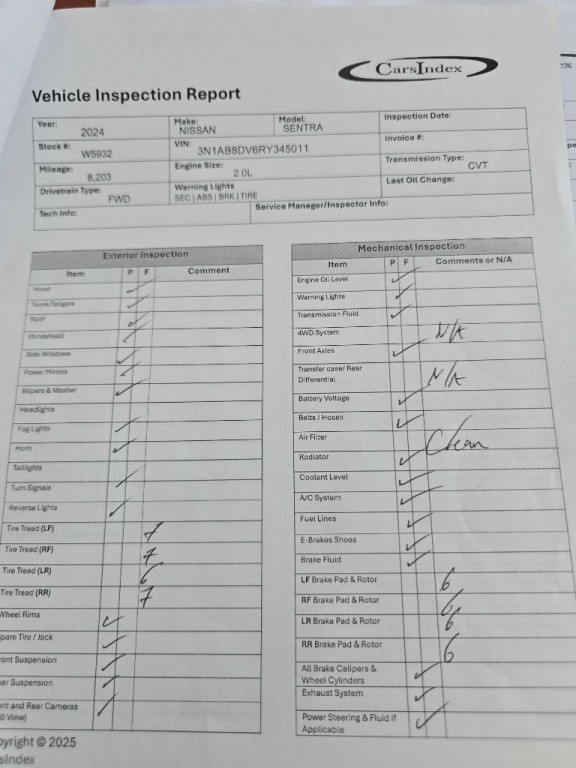 2024 Nissan Sentra Image 2