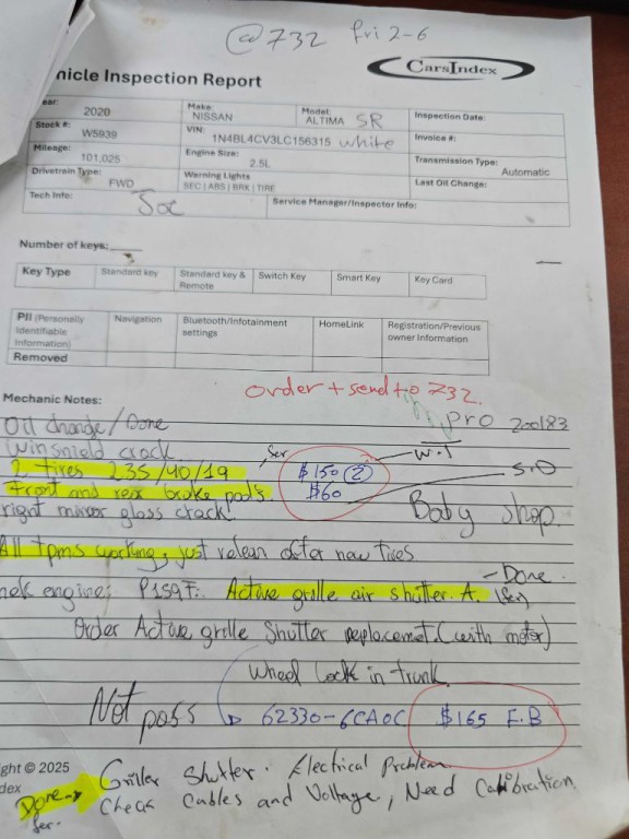 2020 Nissan Altima Image 1