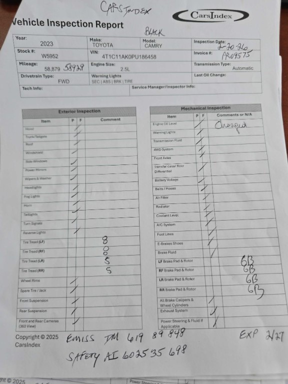 2023 Toyota Camry LE