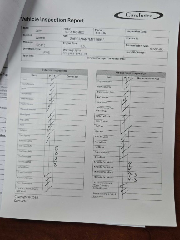 2021 Alfa Romeo Giulia Image 2