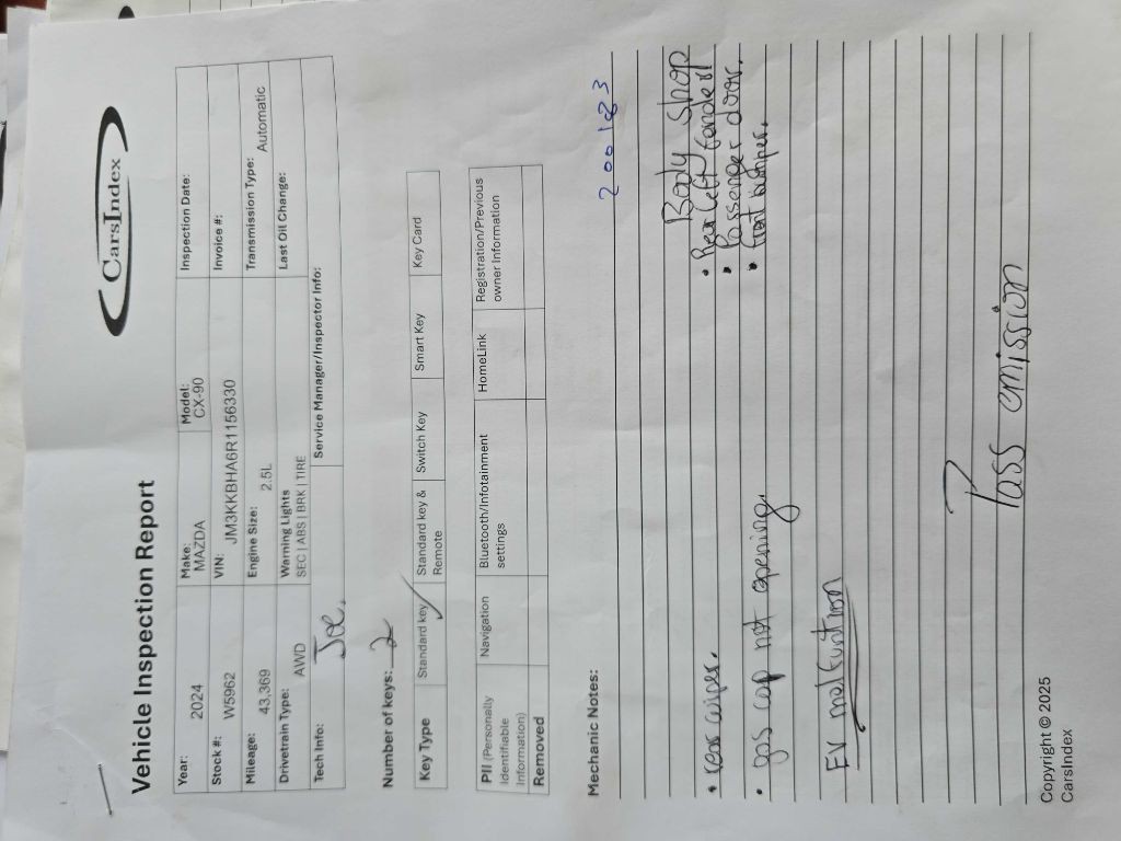 2024 Mazda CX-9 Image 1