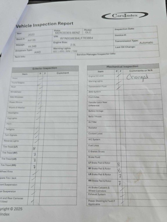 2020 Mercedes-Benz GLC-Class Image 2