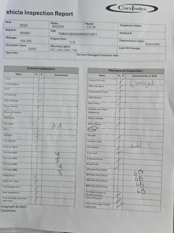 2024 Mazda CX-5 Image 2