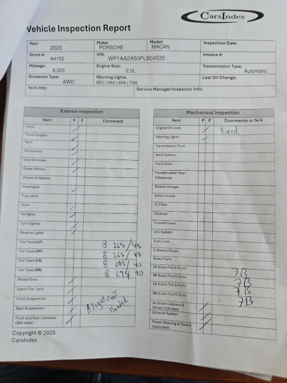 2023 Porsche Macan Image 1