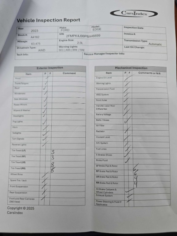 2023 Ford Edge Image 2