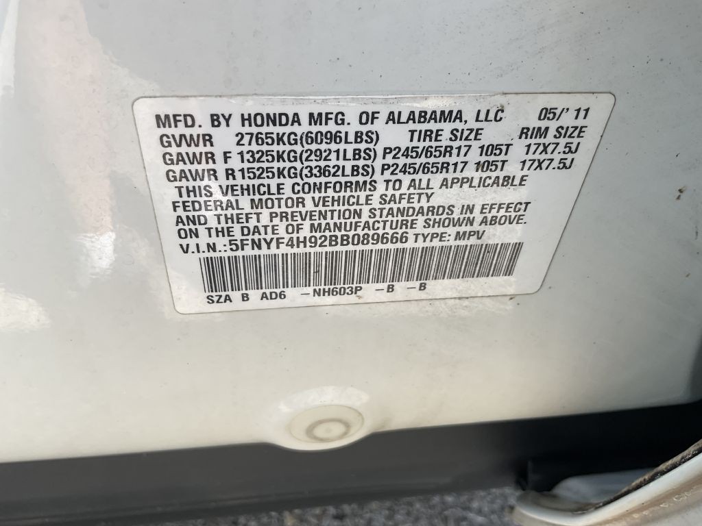 2011 Honda Pilot Image 38