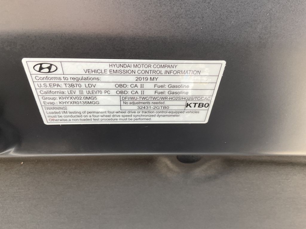 2019 Hyundai Santa Fe Image 44