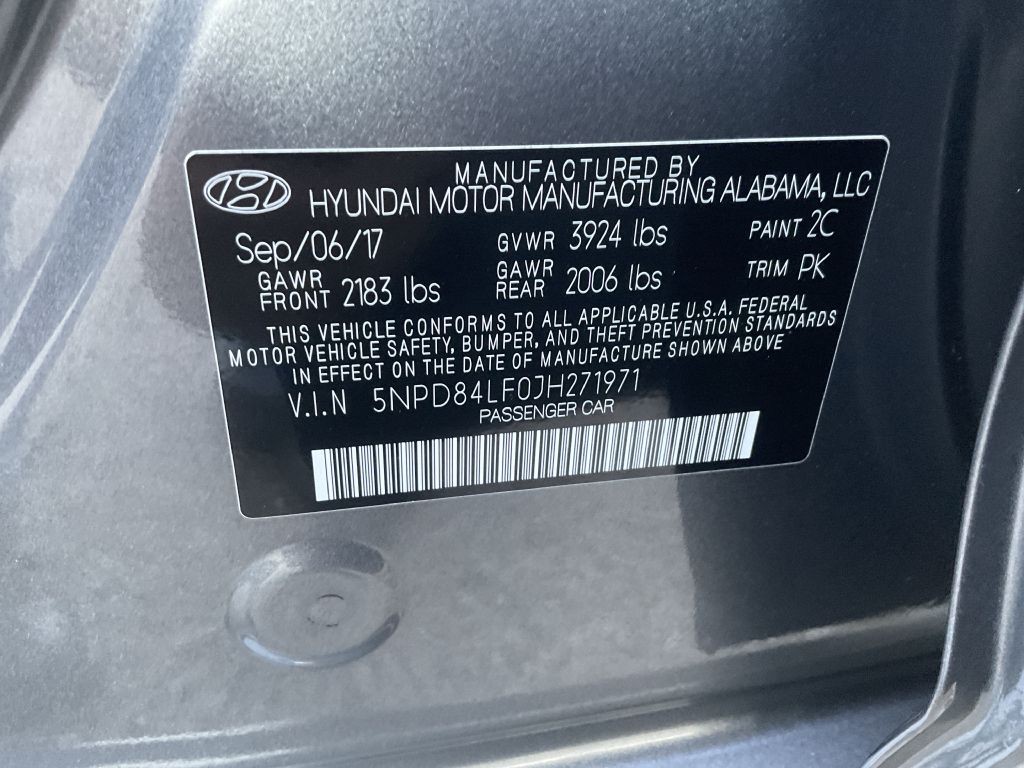 2018 Hyundai Elantra Image 38