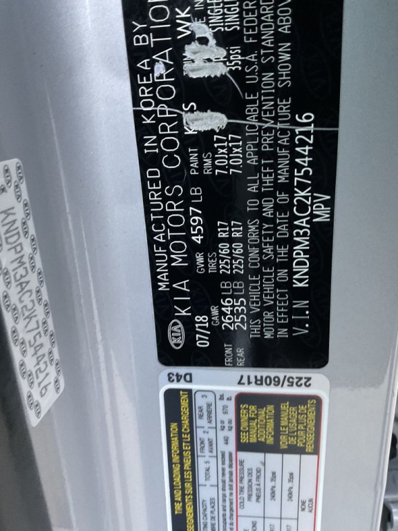 2019 Kia Sportage Image 36