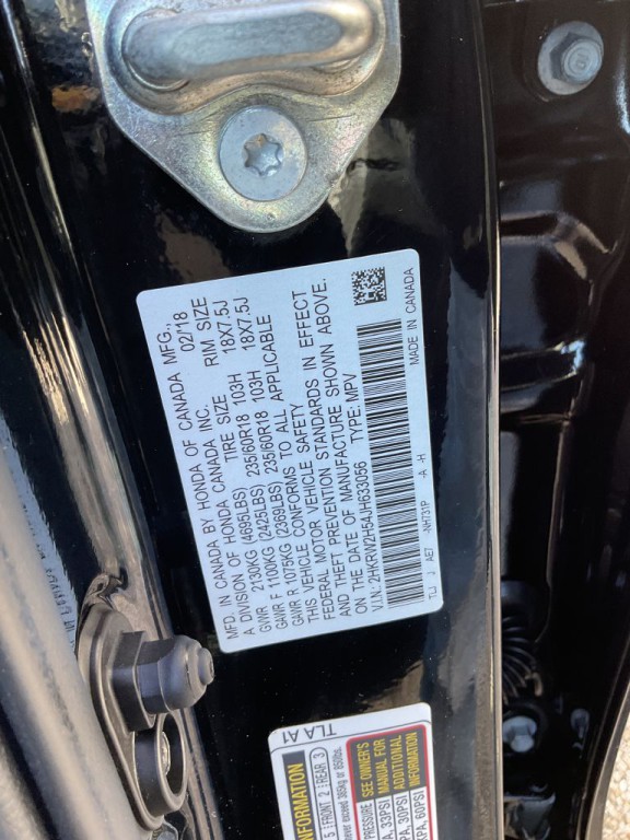 2018 Honda CR-V Image 35