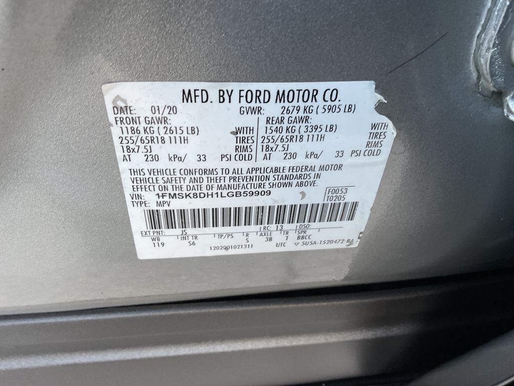 2020 Ford Explorer Image 39