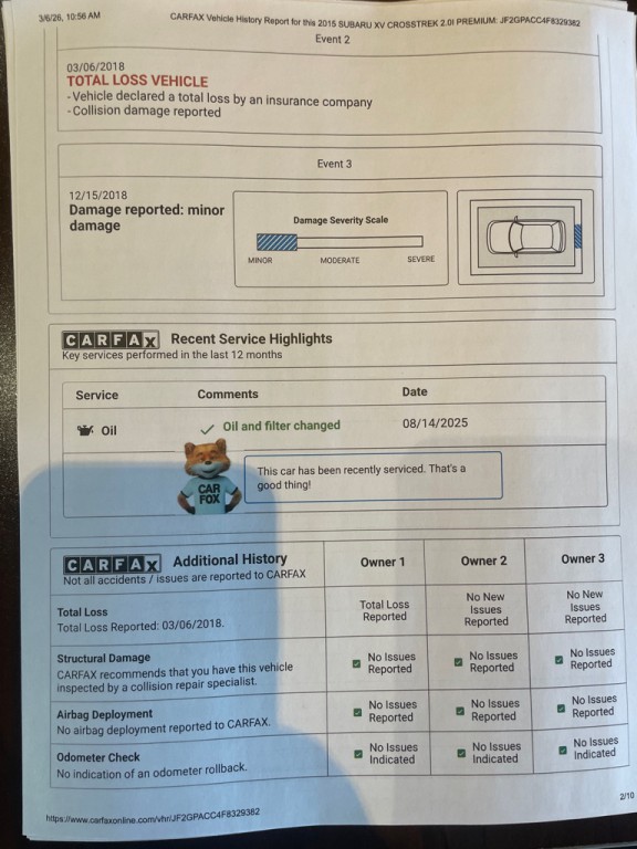 2015 Subaru Crosstrek Image 20